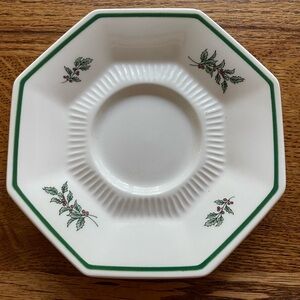 NIKKO Christmastime saucer